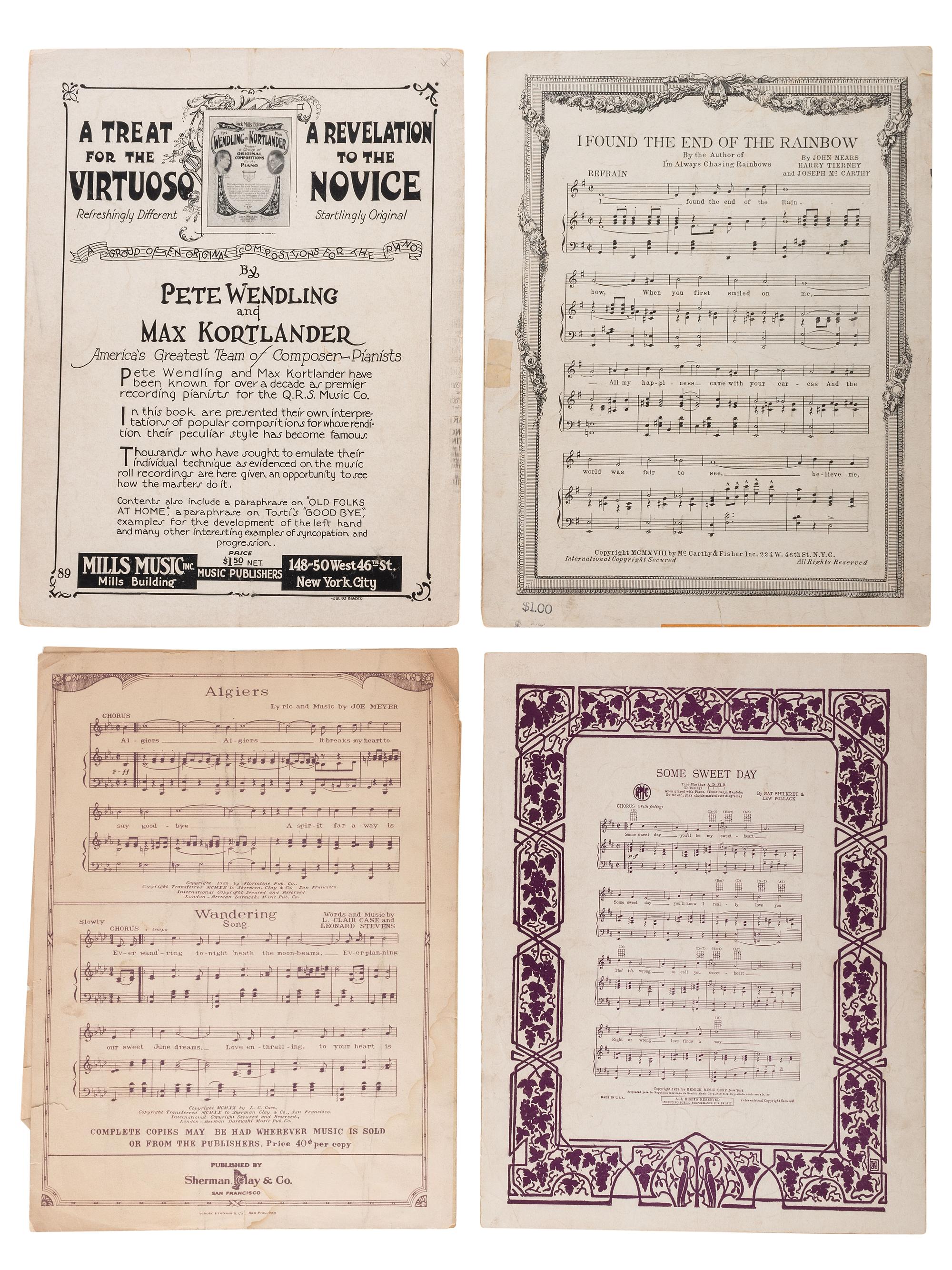[MISCELLANEOUS]. A large group of photographs, ephemera, and publications from the 19th and 20th centuries.