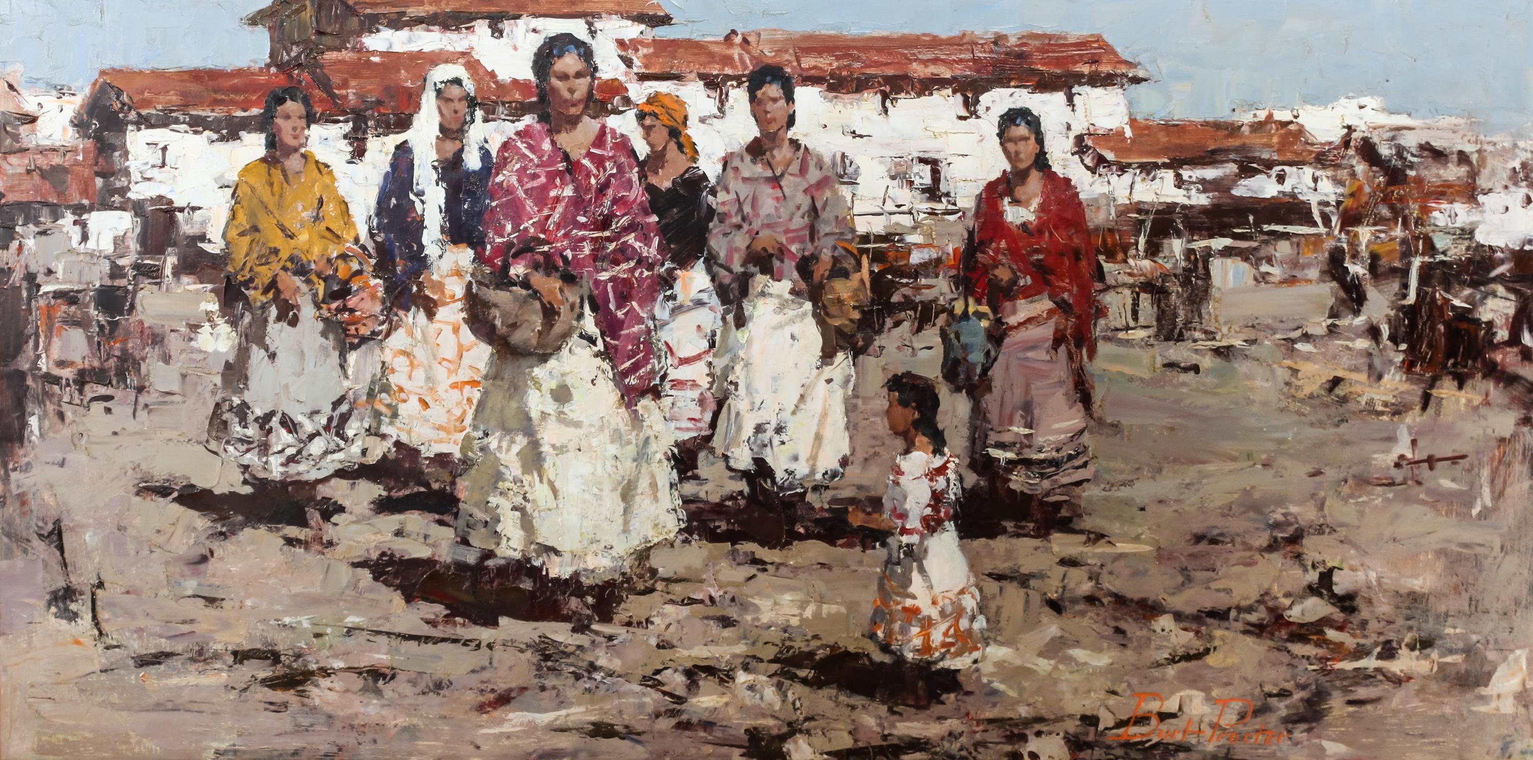 Burt Proctor, (American, 1901-1980), Market Day