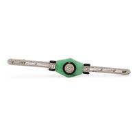 WHITE GOLD AND MULTIGEM BROOCH