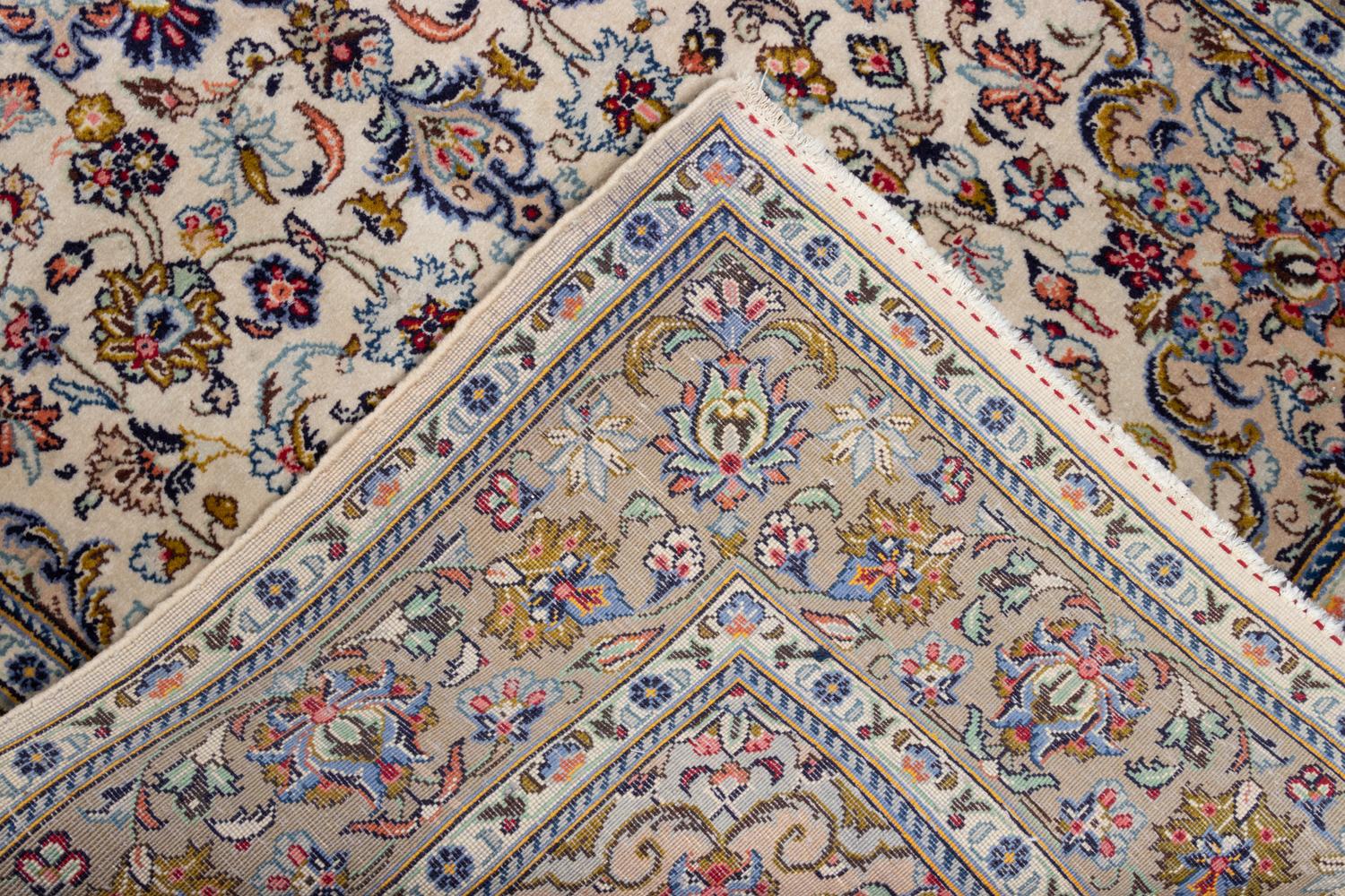 A Kashan Wool Rug