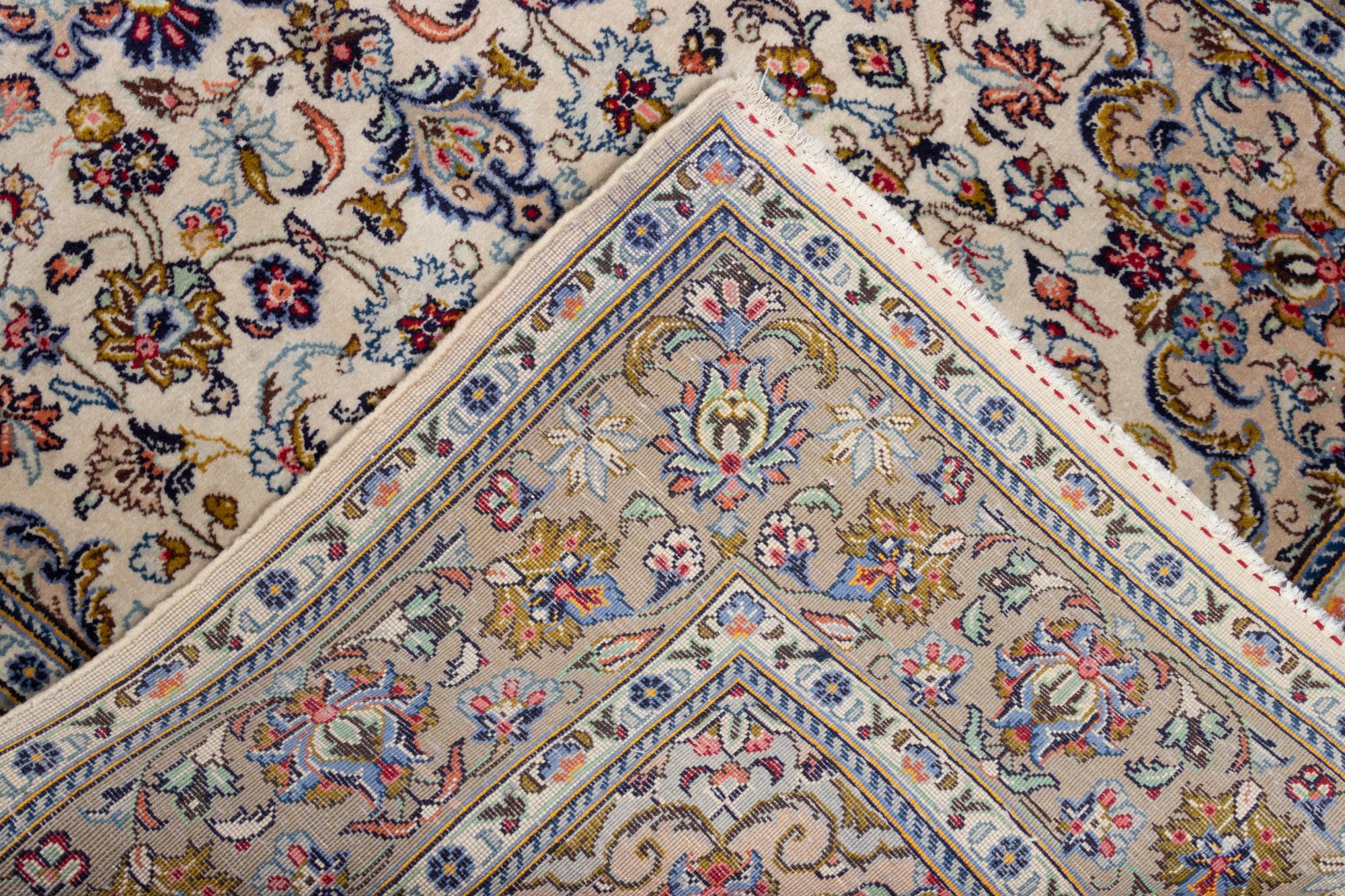 A Kashan Wool Rug
