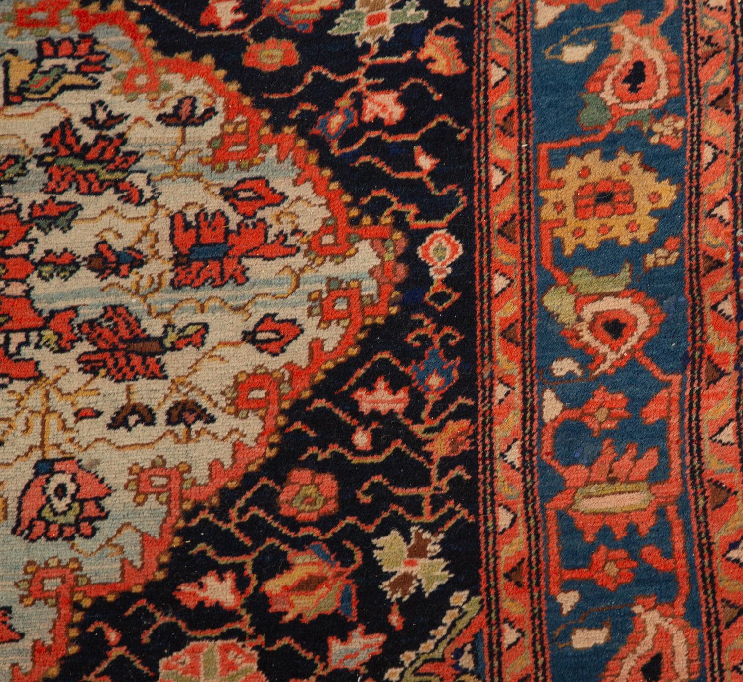 A Farahan Sarouk Wool Rug