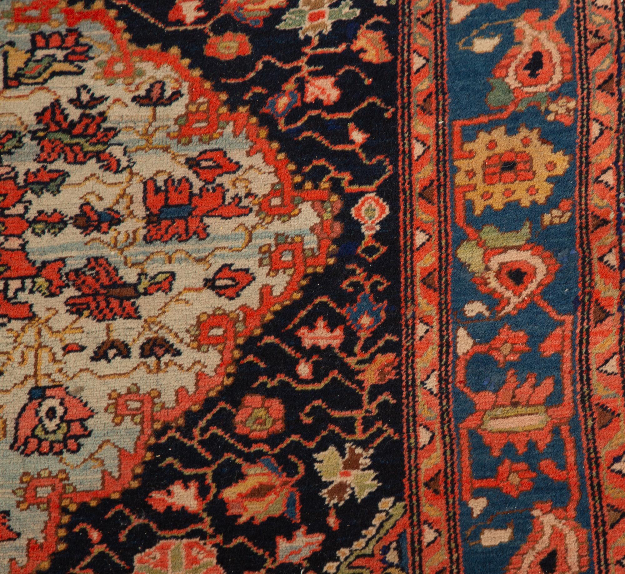 A Farahan Sarouk Wool Rug