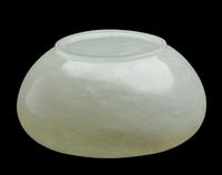 A Chinese Yellowish Celadon Jade Water Coupe
