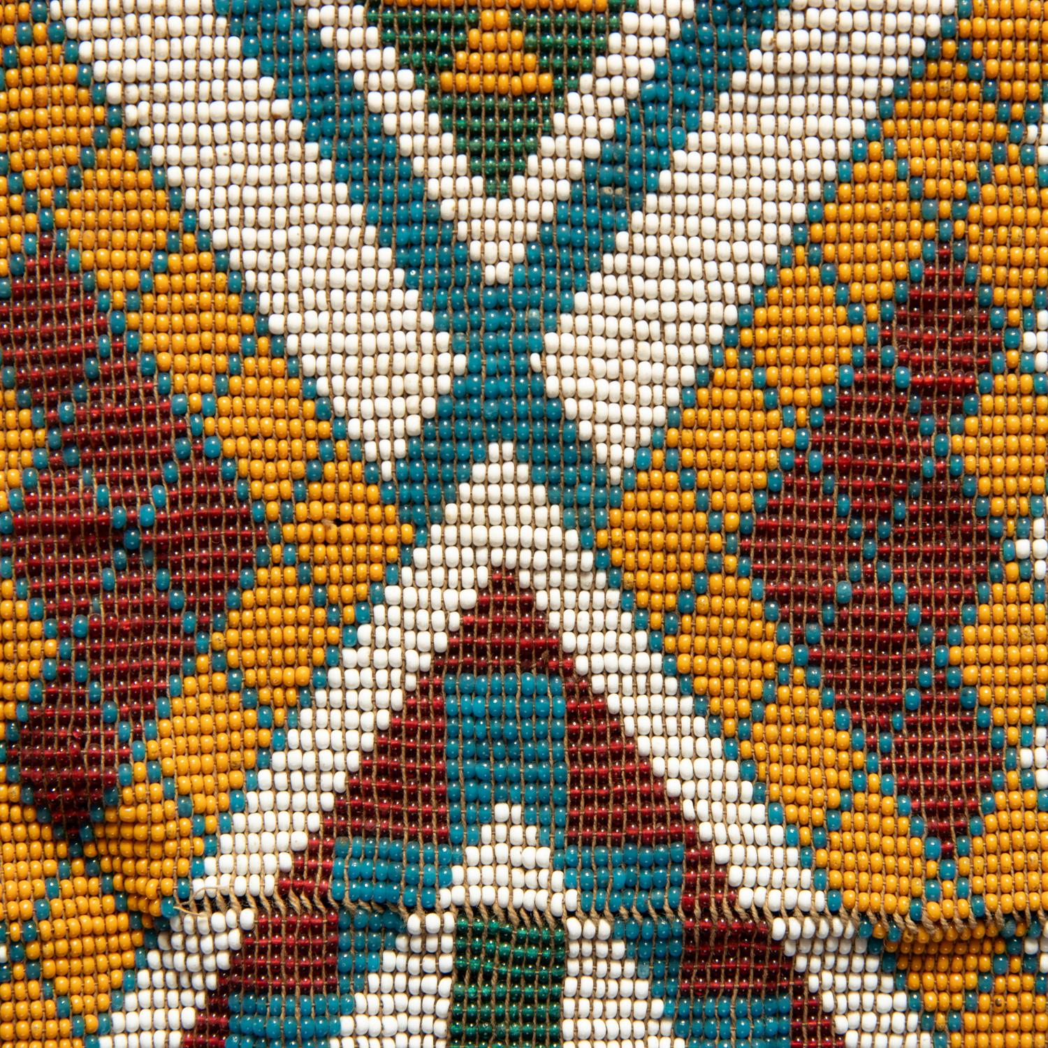 Potawatomi Loom-Beaded Bandolier Bag