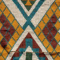 Potawatomi Loom-Beaded Bandolier Bag
