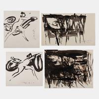 A Group of Four Drawings