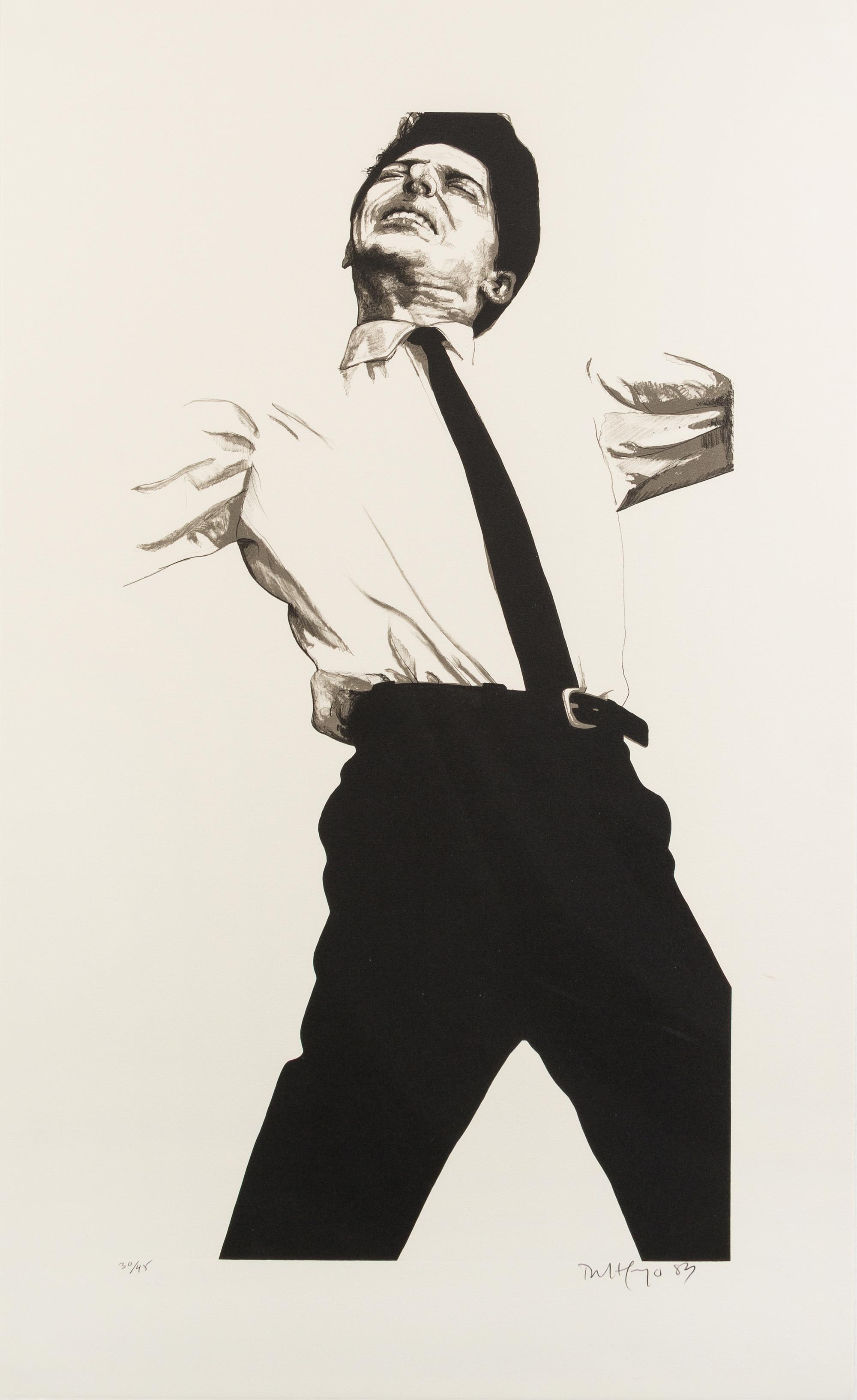 Robert Longo, (American, b. 1953), Jules from Men in the Cities, 1983