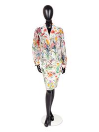 Gucci Floral Two-Piece Skirt Set, 1990-2000s