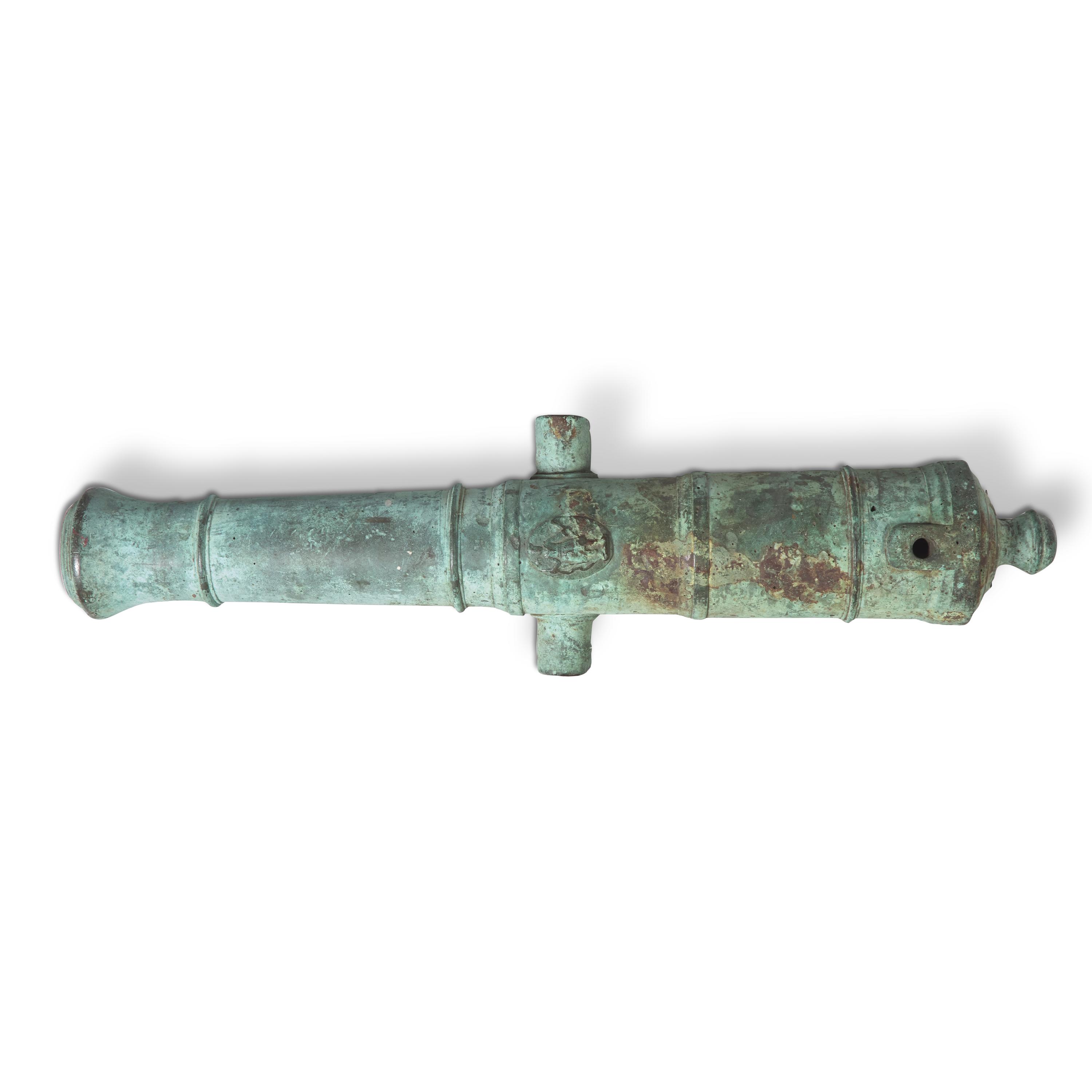 A Revolutionary / War of 1812 Bronze Cannon, Possibly from Paul Revere's Foundry