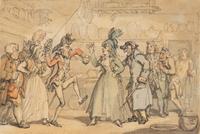 A Group of Ten Drawings: seven illustrations for The Adventures of Roderick Random , and three unpublished illustrations for The Adventures of Joseph Andrews, and His Friend Mr. Abraham Adams