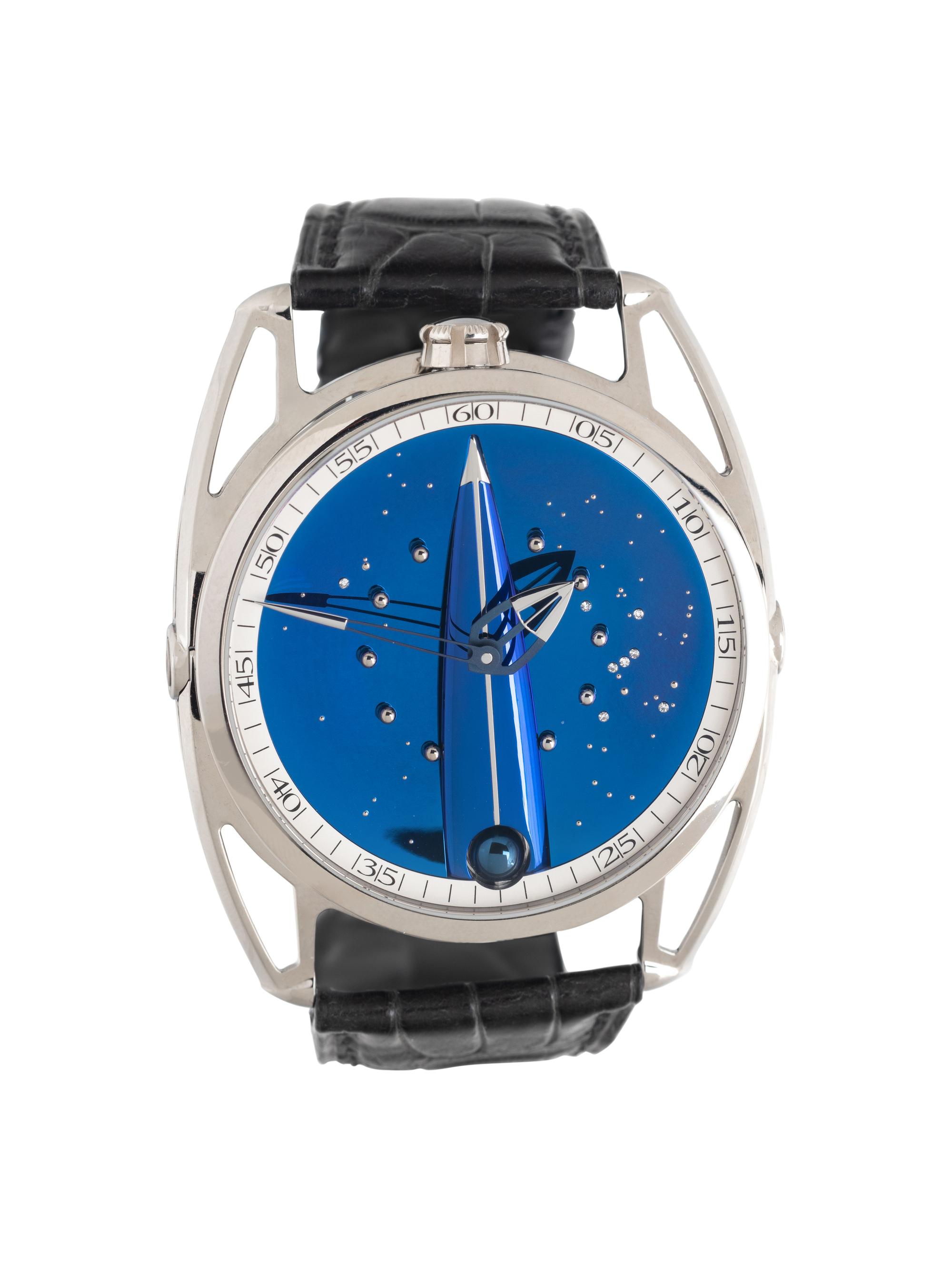 DE BETHUNE, REF. DB28 TITANIUM 'SKYBRIDGE' WATCH