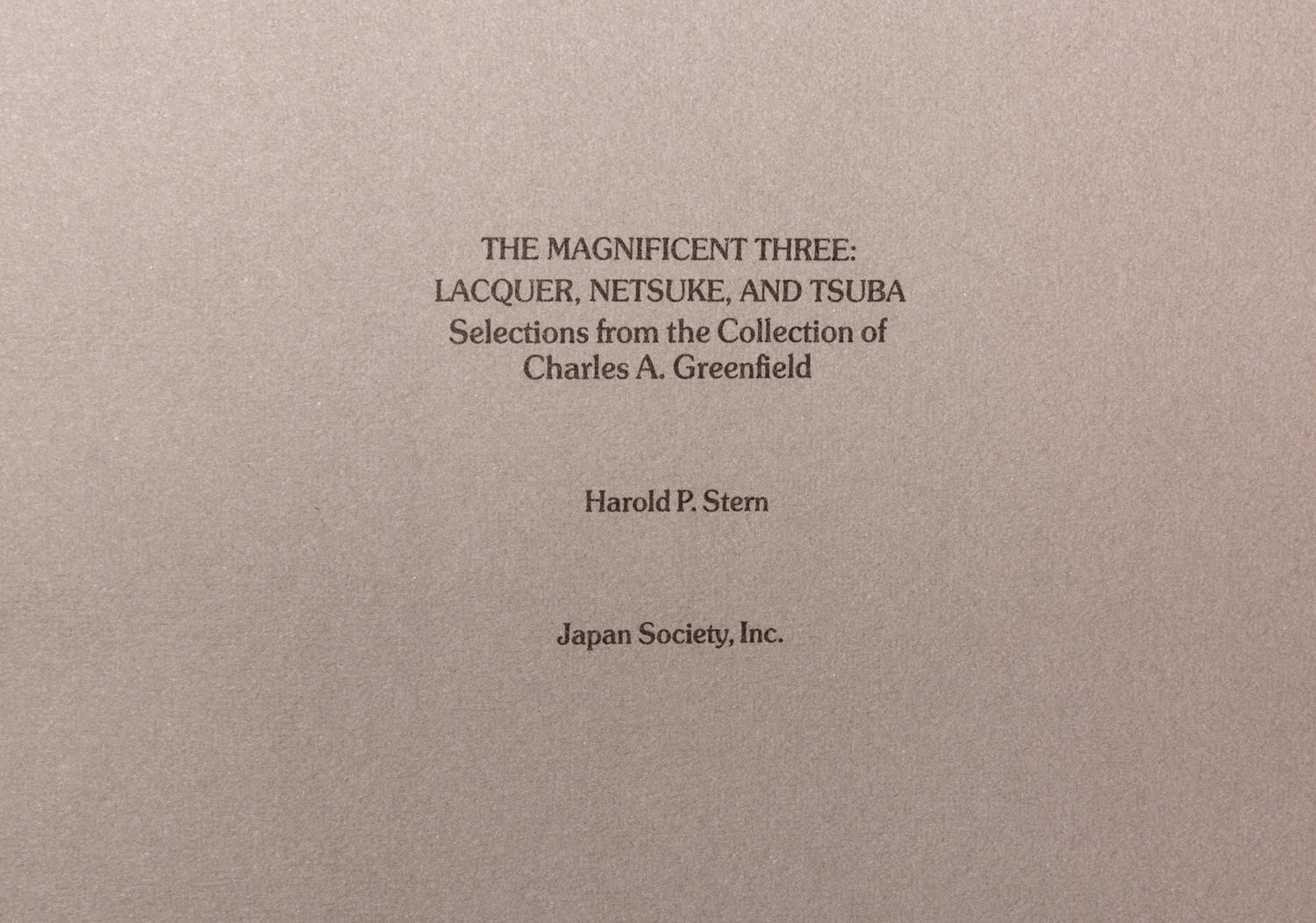 [LACQUER] A group of reference works about East Asian lacquer, comprising: