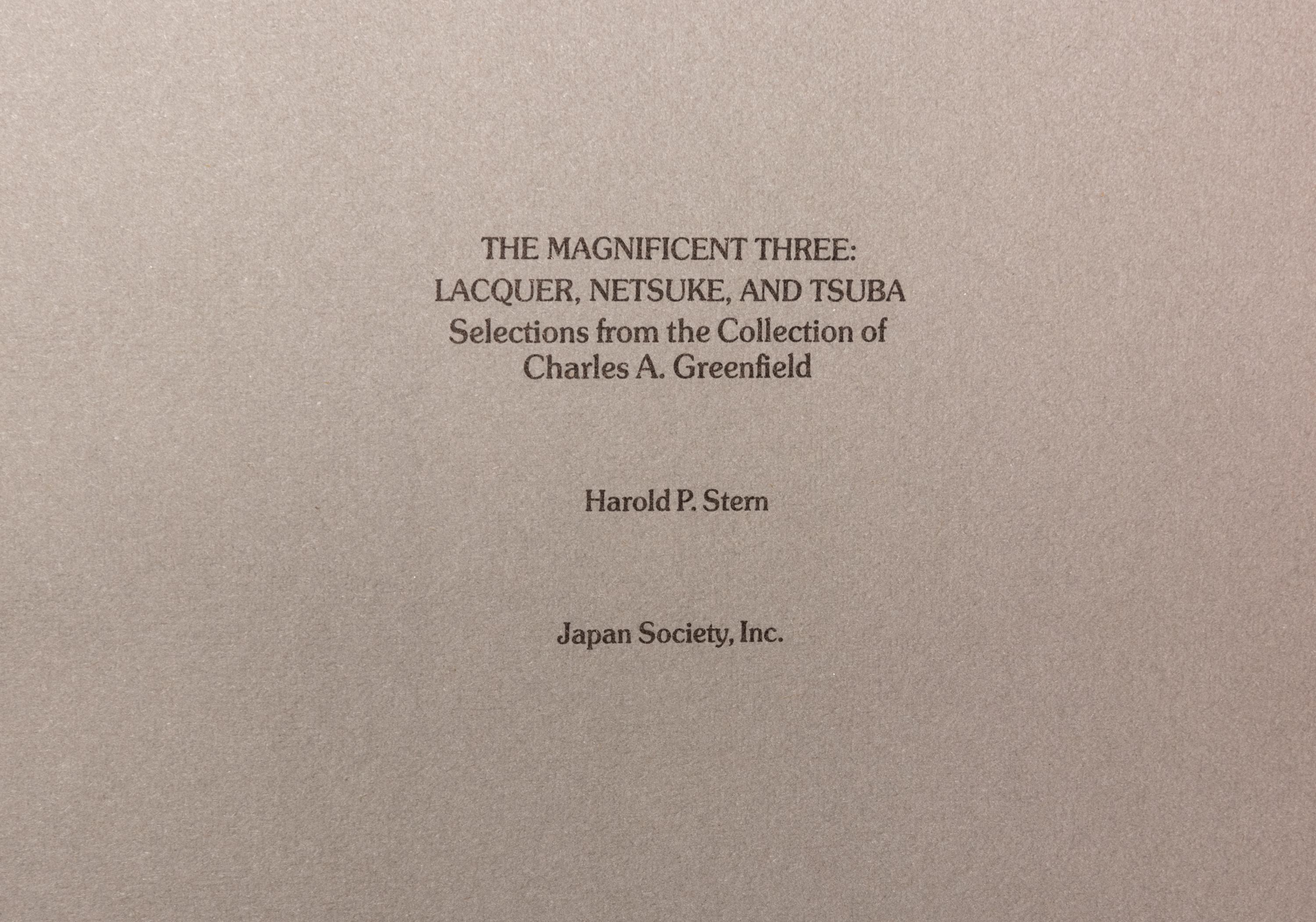 [LACQUER] A group of reference works about East Asian lacquer, comprising: