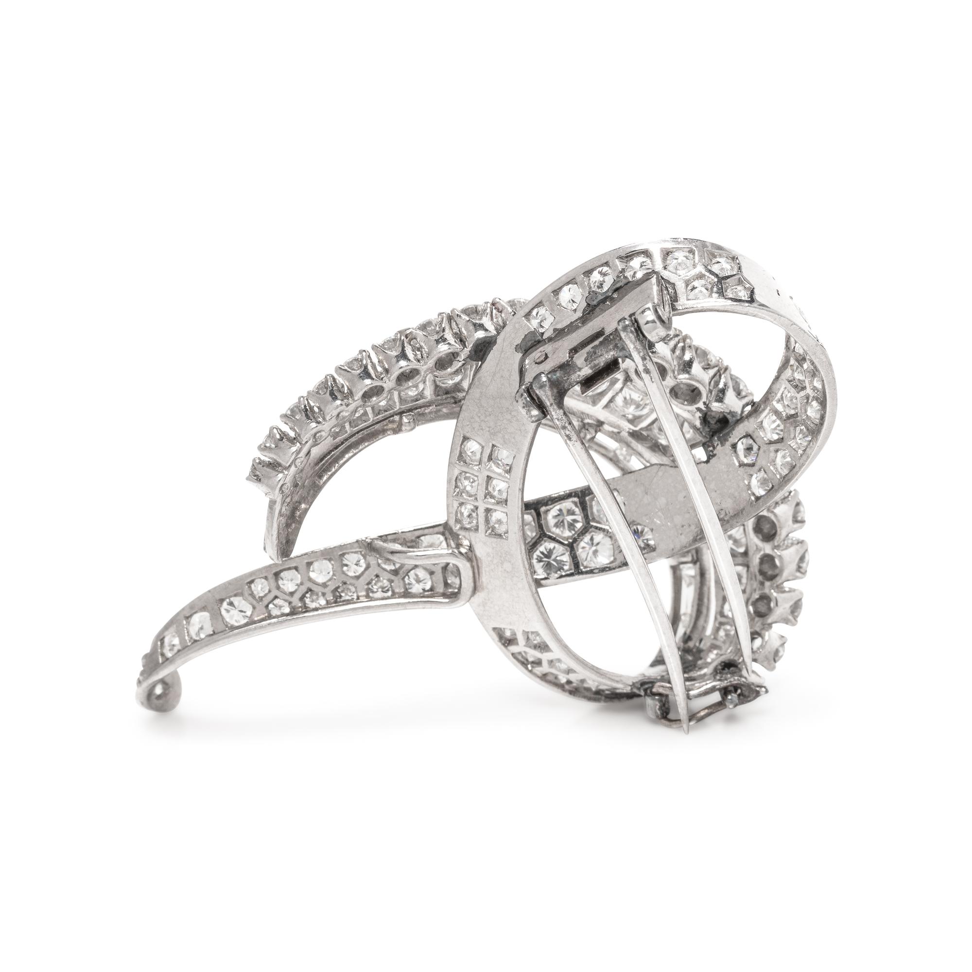 DIAMOND BROOCH