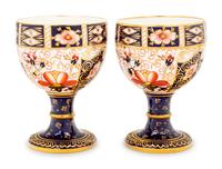 A Royal Crown Derby Porcelain Dessert Service