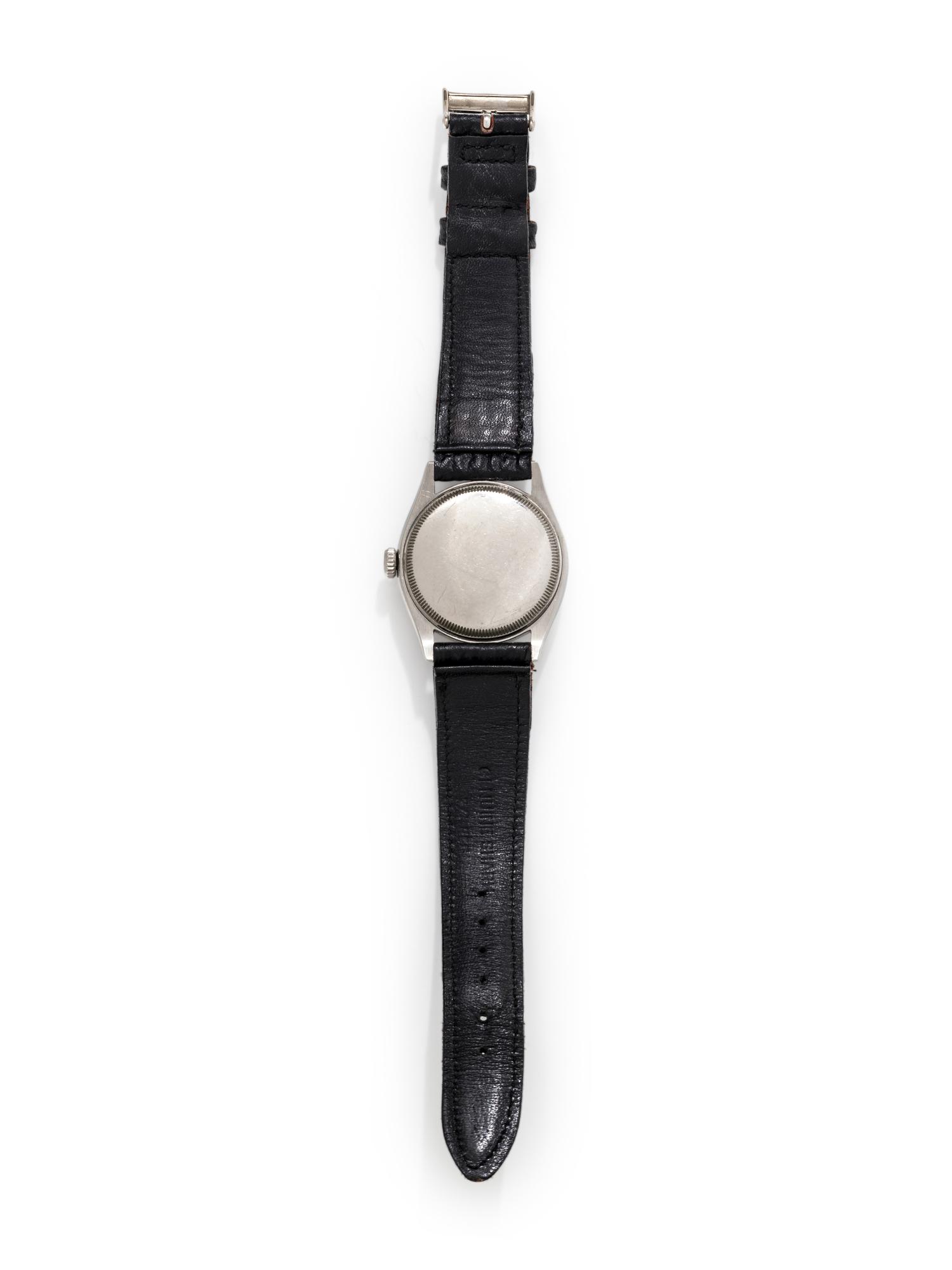 ROLEX, STAINLESS STEEL REF. 6084 'OYSTER PERPETUAL' WRISTWATCH, CIRCA 1952