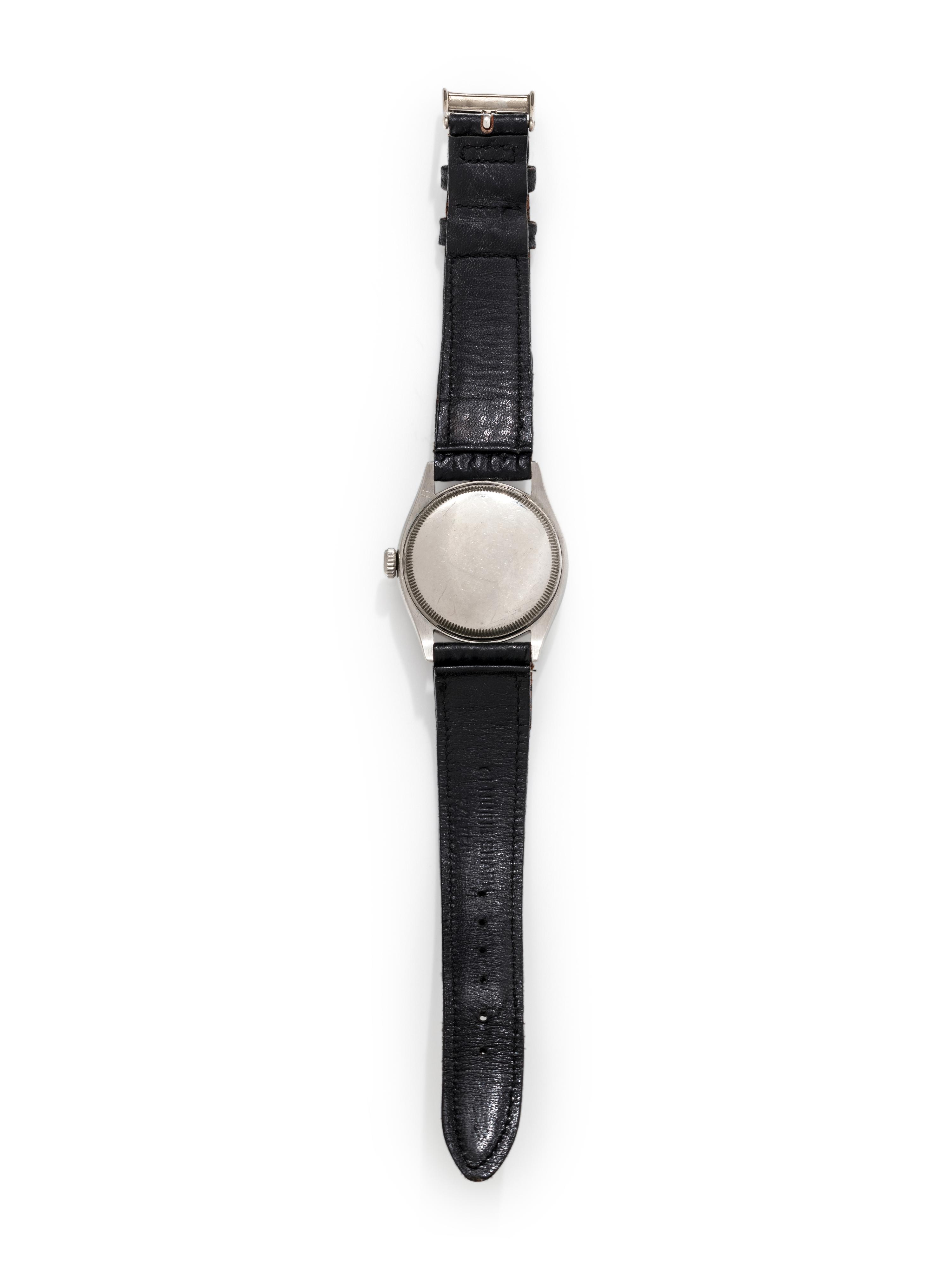 ROLEX, STAINLESS STEEL REF. 6084 'OYSTER PERPETUAL' WRISTWATCH, CIRCA 1952