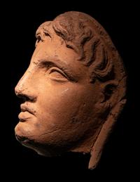 An Etruscan Terracotta Votive Head