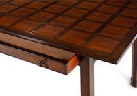 A Contemporary Parquet-Decorated Oak Desk