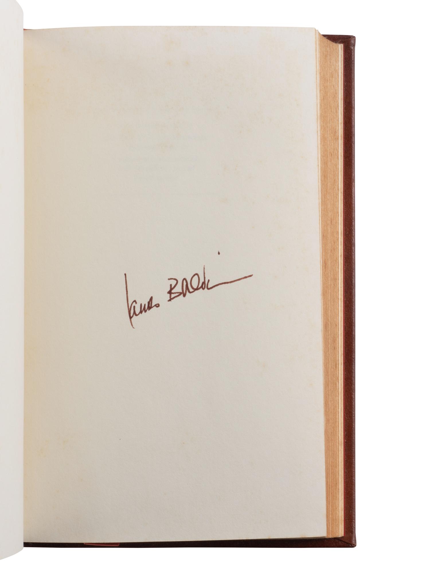 BALDWIN, James (1924-1987). Go Tell It On the Mountai n. Franklin Center, Pennsylvania: The Franklin Library, 1979.