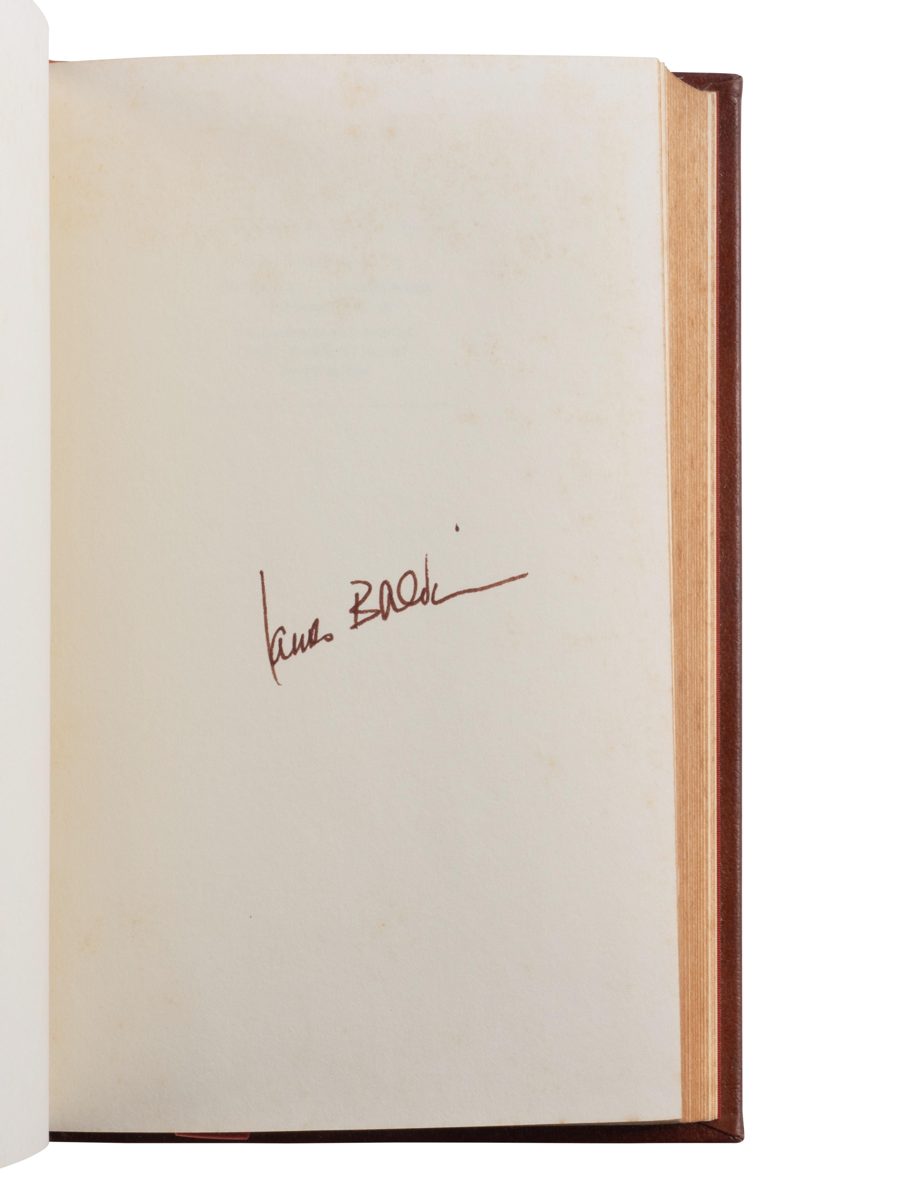 BALDWIN, James (1924-1987). Go Tell It On the Mountai n. Franklin Center, Pennsylvania: The Franklin Library, 1979.