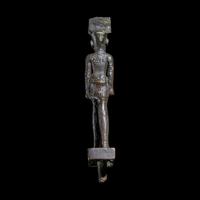 An Egyptian Bronze Amun-Re