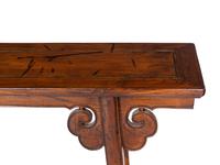 A Chinese Elmwood Altar Table