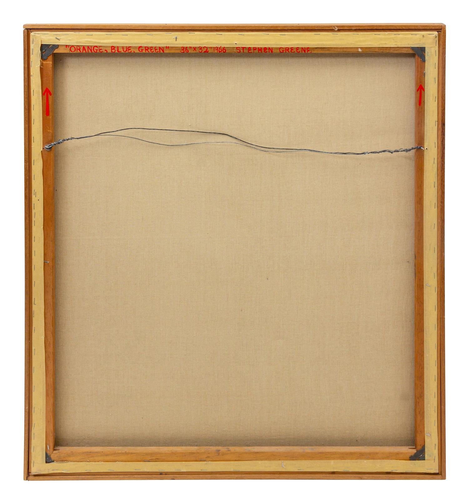 Orange, Blue, Green , 1996