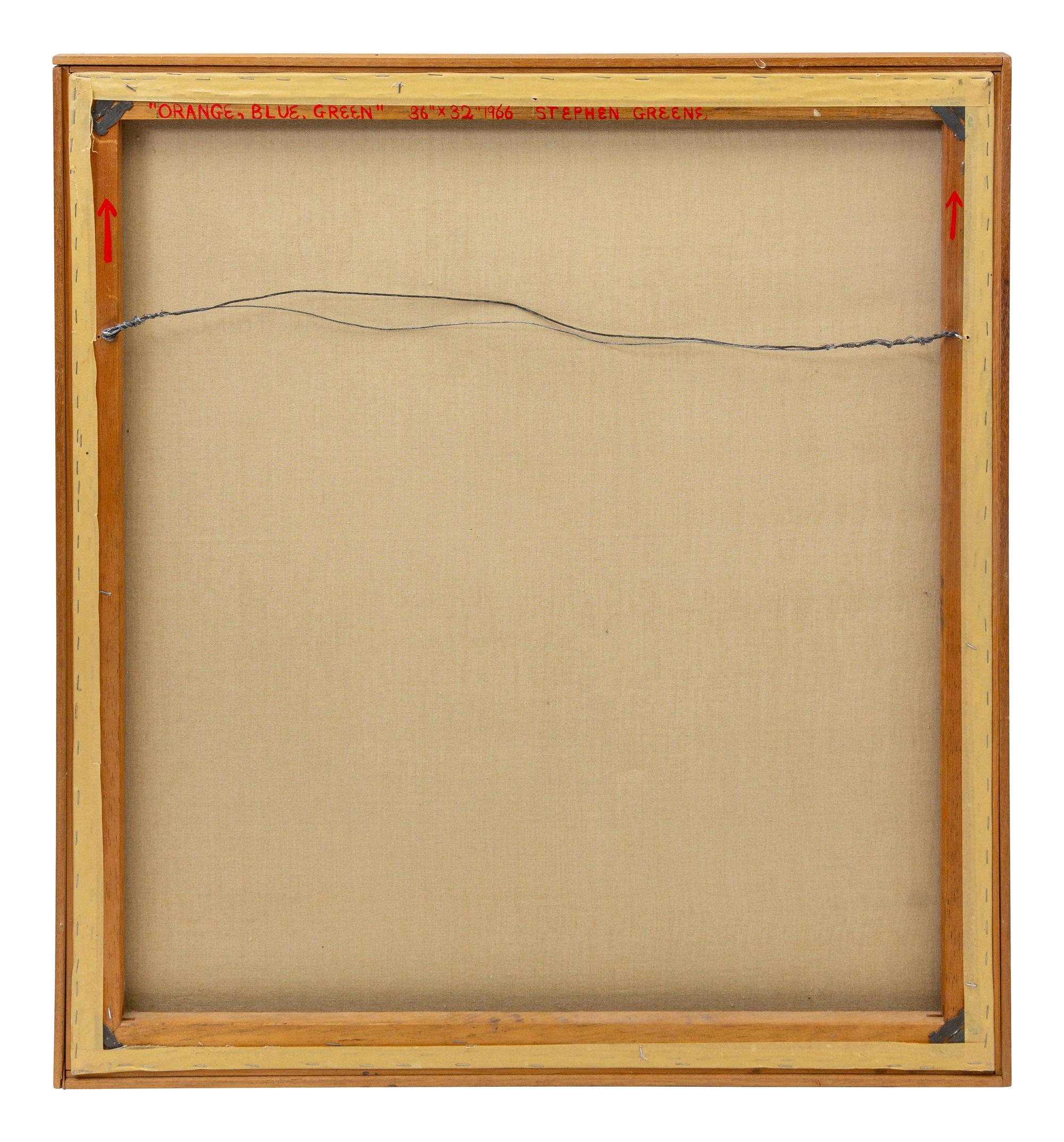 Orange, Blue, Green , 1996