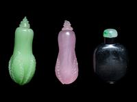 Seven Chinese Glass Snuff Bottles