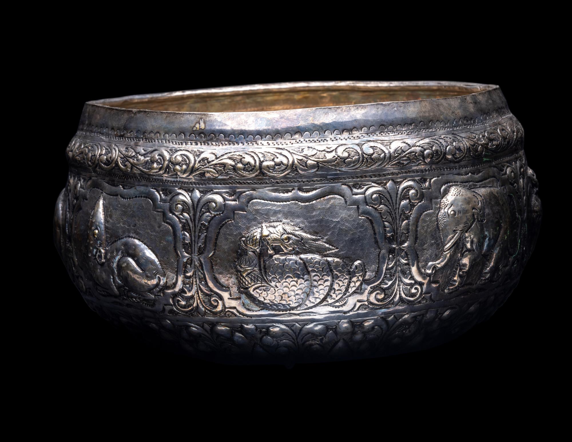 A Southeast Asian Silver Bowl