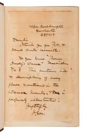 [HARDY, Thomas (1840-1928), association]. -- LEA, Hermann (1869-1952). A group of 5 works and other related material, comprising: