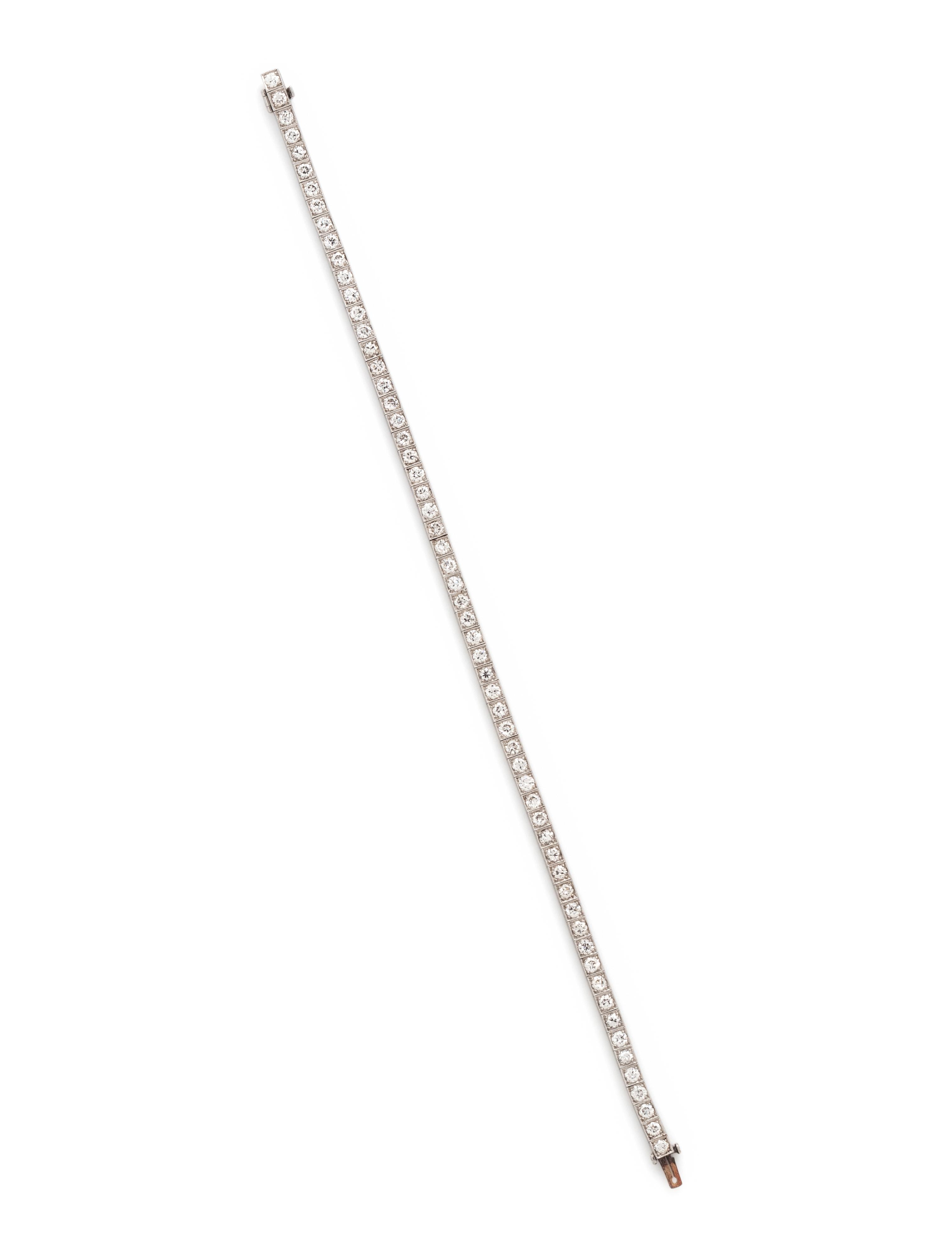 ANTIQUE, DIAMOND BRACELET