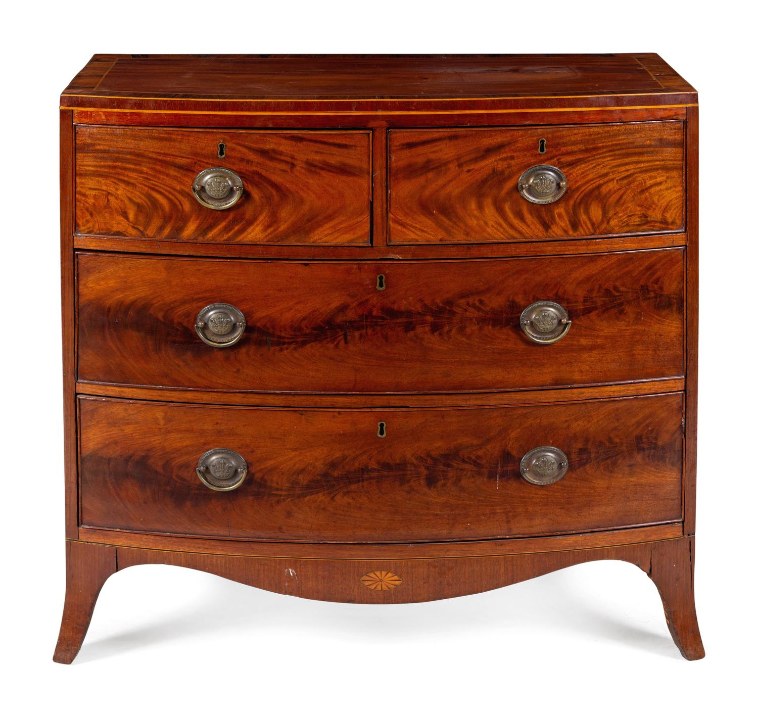 A Regency Mahogany Chest of Drawers