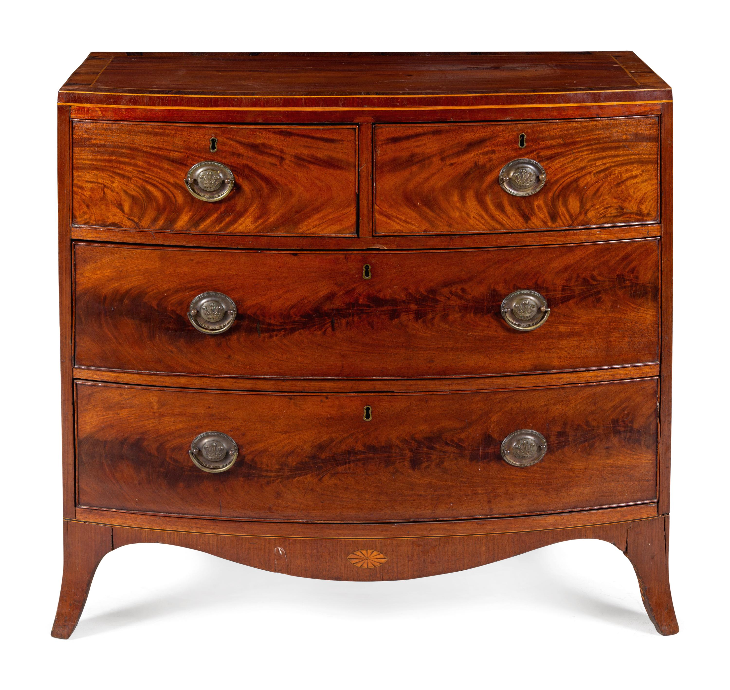 A Regency Mahogany Chest of Drawers