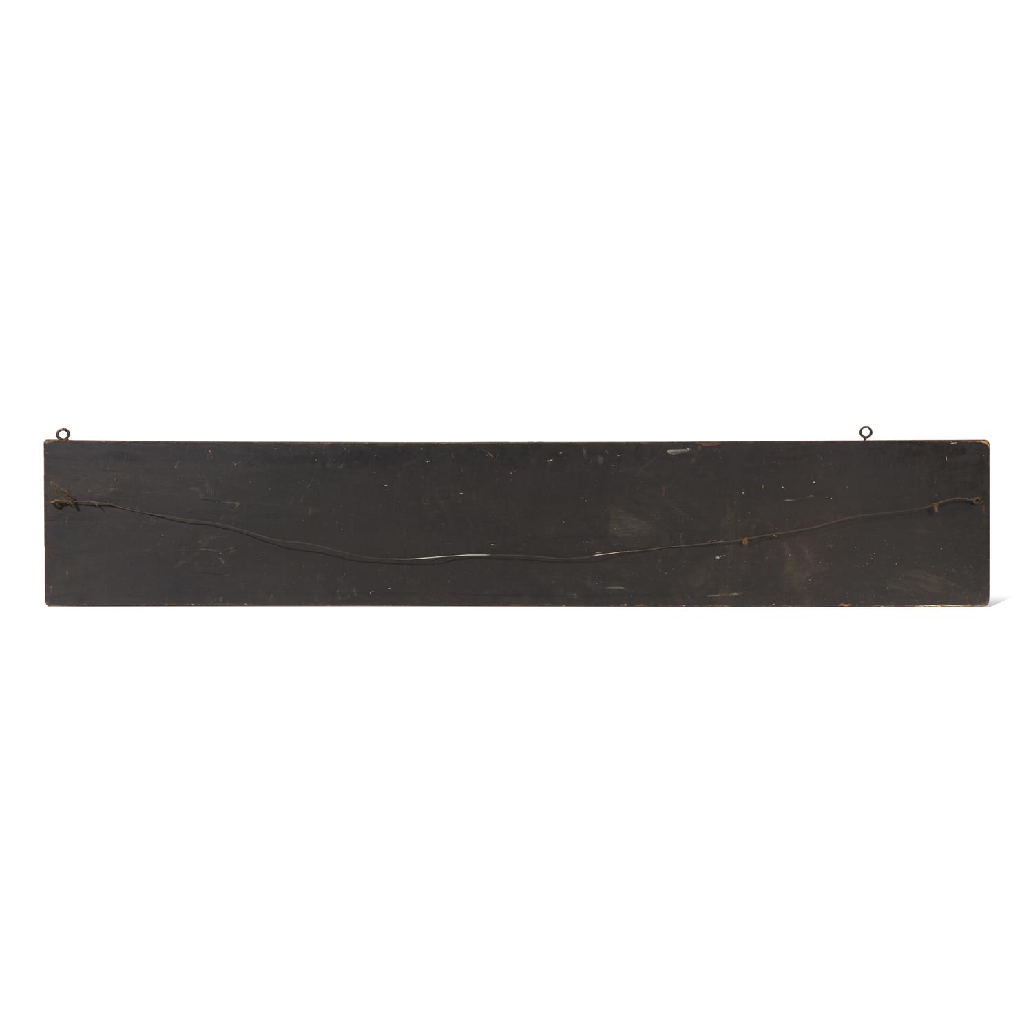 A Painted Wood "Locksmith" Trade Sign