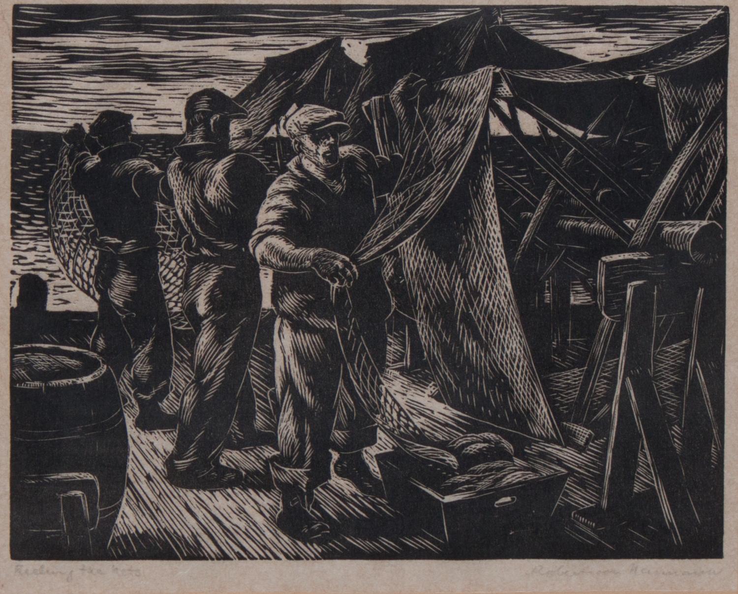Robert Von Neumann, (Wisconsin, 1888-1976), Reeling the Nets