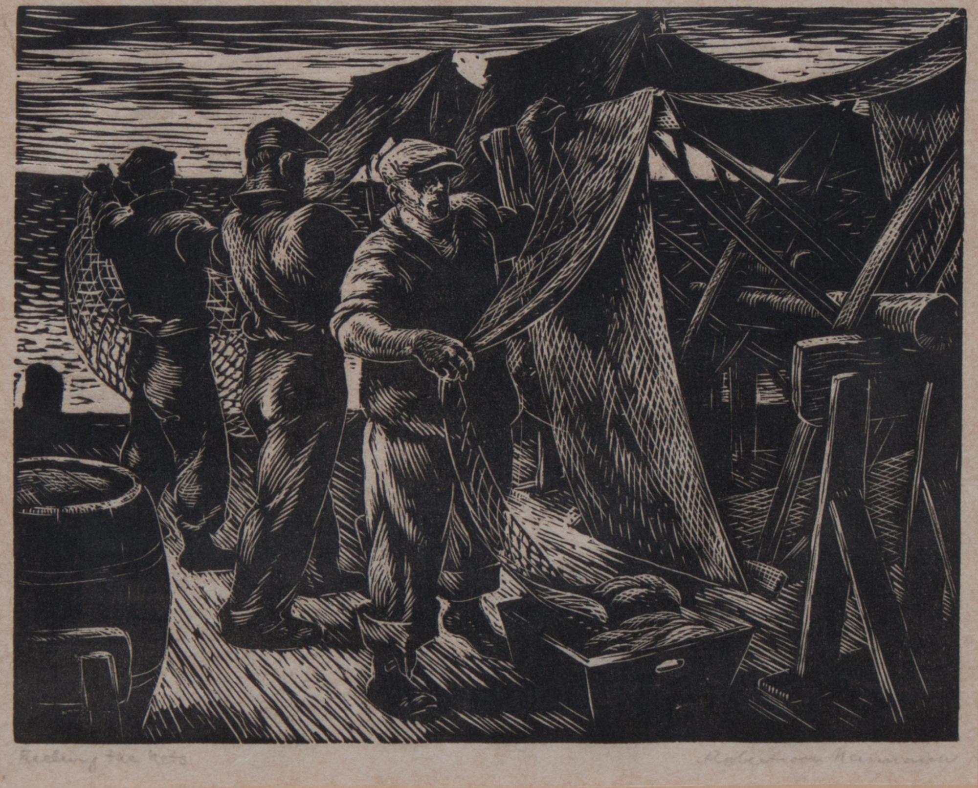 Robert Von Neumann, (Wisconsin, 1888-1976), Reeling the Nets