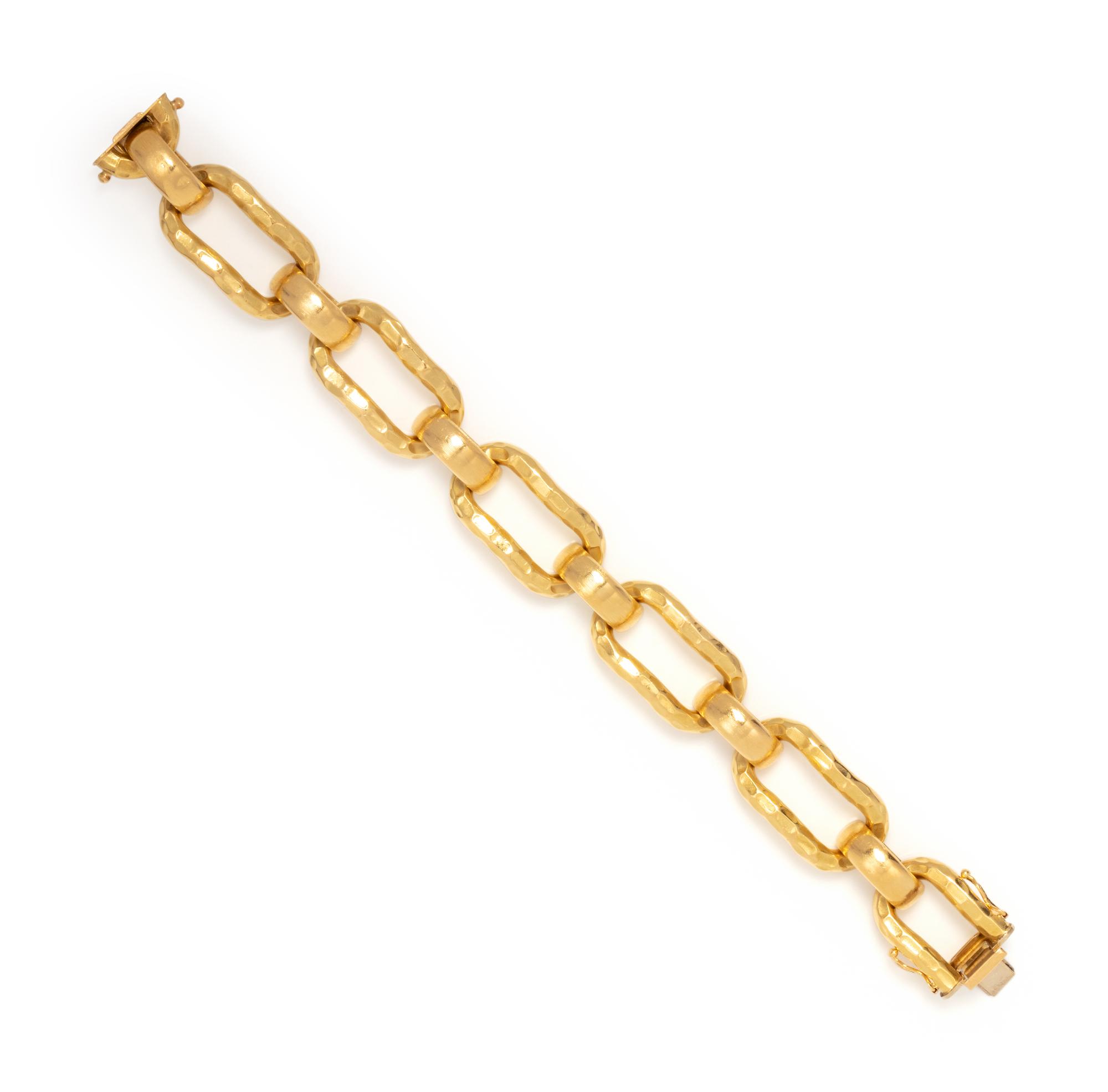 YELLOW GOLD BRACELET