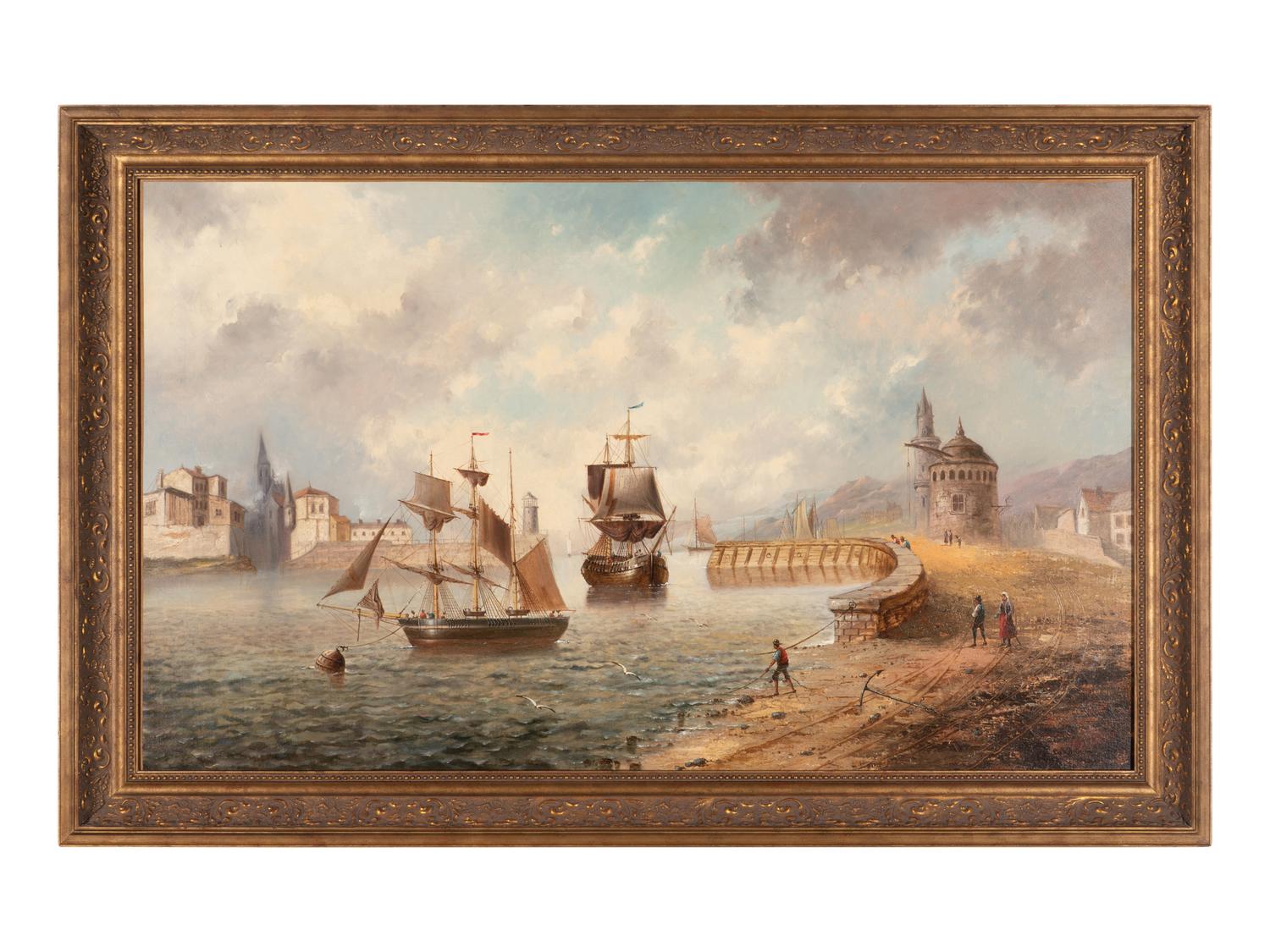 Ships in Harbor