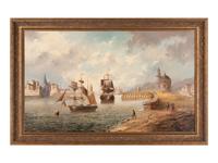 Ships in Harbor