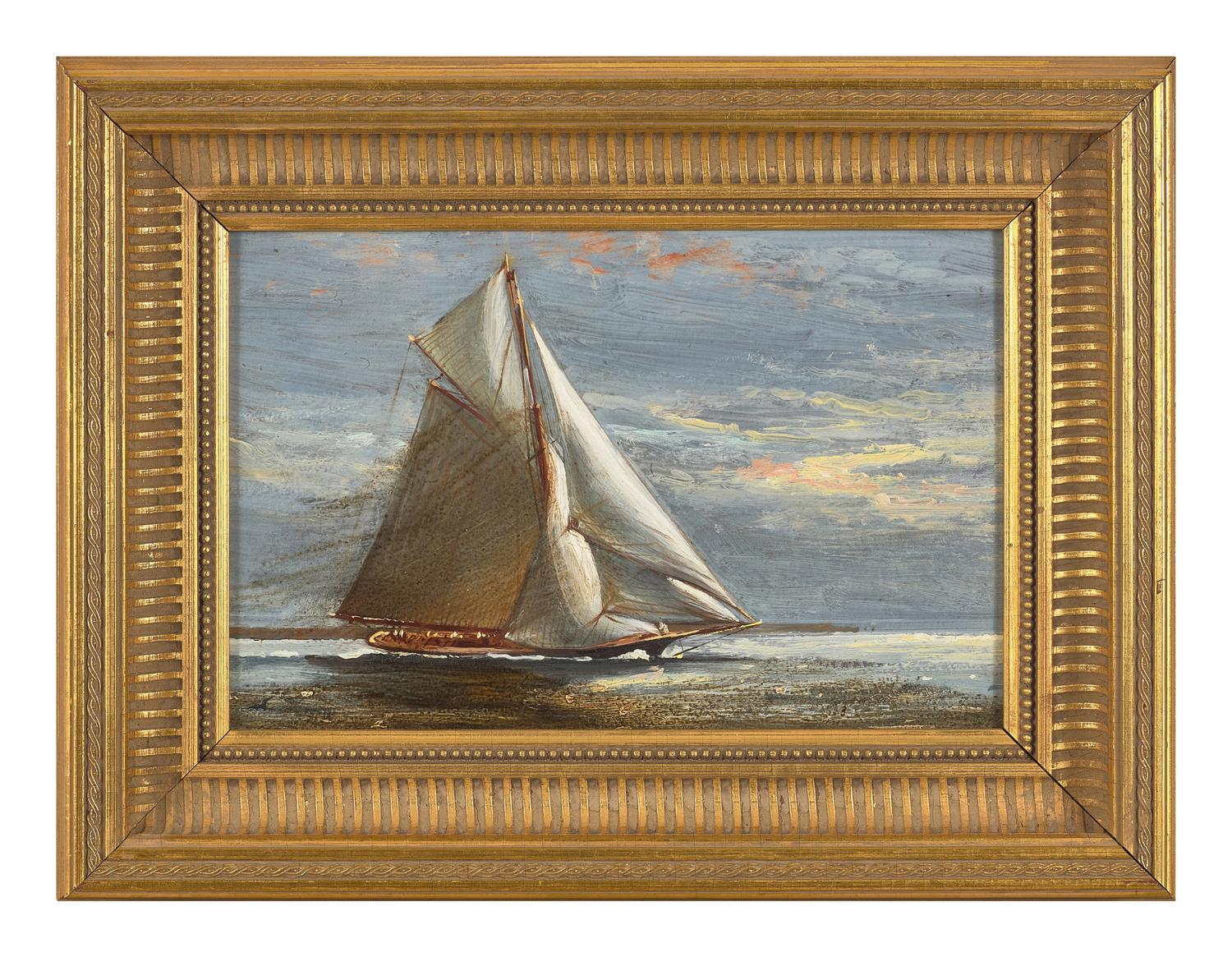 American School 20th Century, Portrait of a Sloop