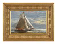 American School 20th Century, Portrait of a Sloop
