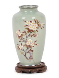 Two Japanese Cloisonné Vases