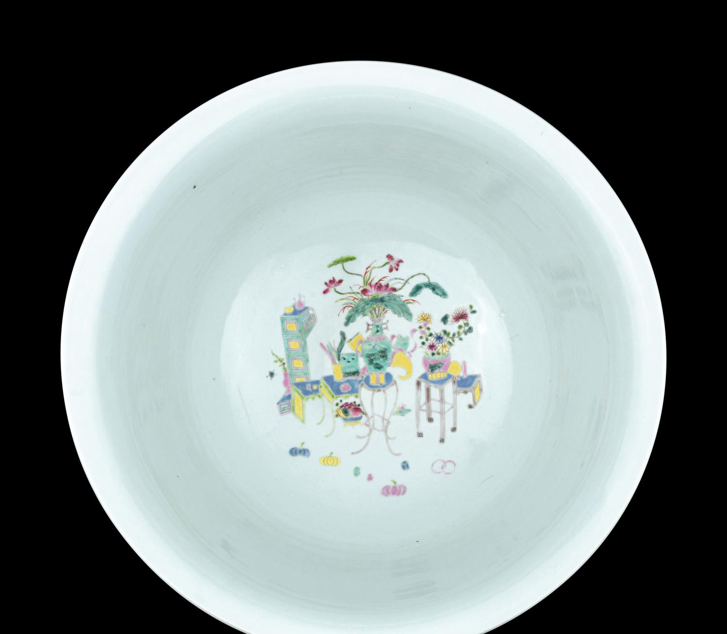 Two Famille Rose Porcelain Vessels