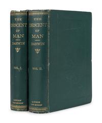 DARWIN, Charles (1809-1882). The Descent of Man and Selection in Relation to Sex . London: John Murray, 1871.