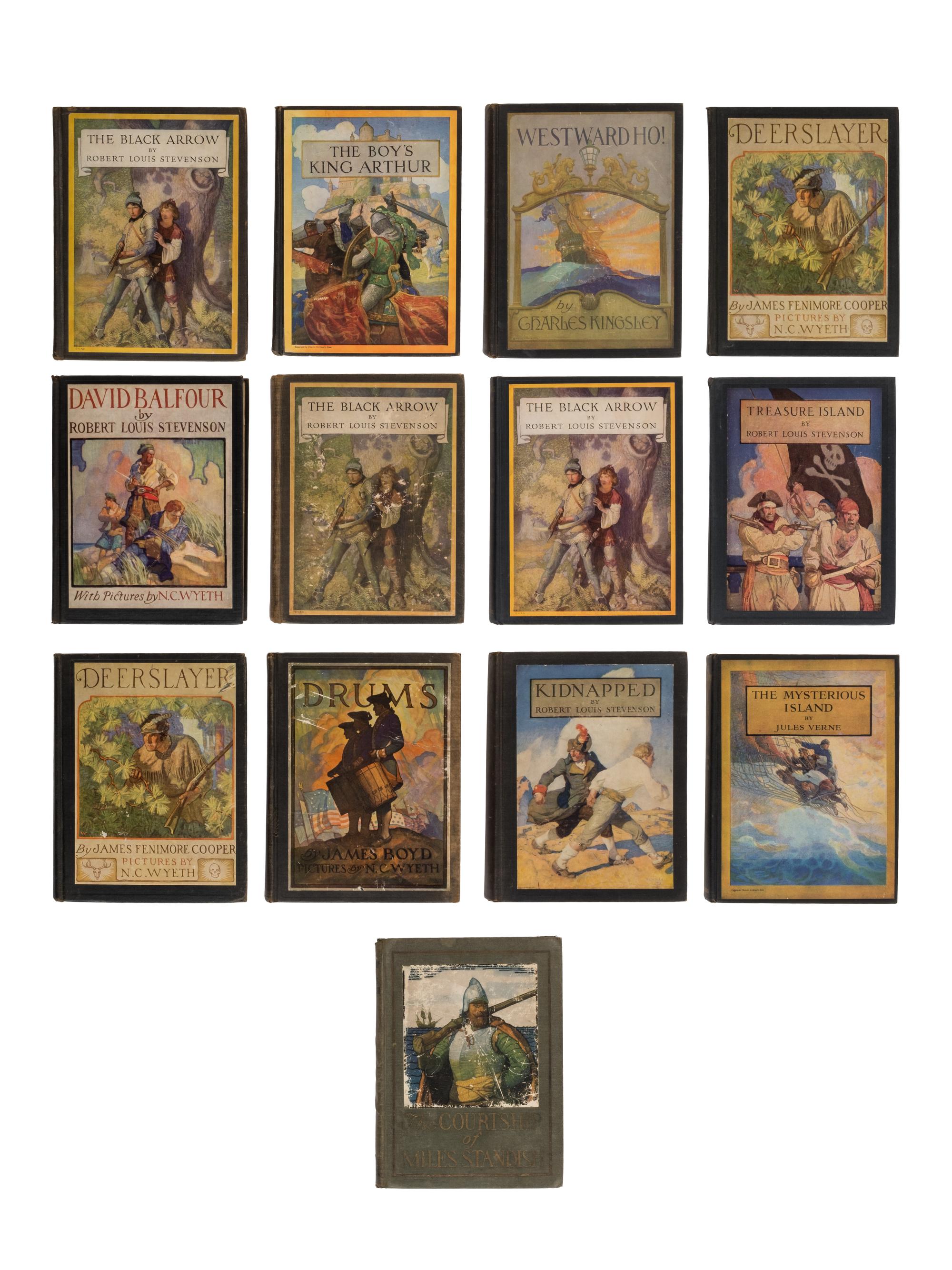 [Children's & Illustrated] [Wyeth, N.C.] Group of 17 Titles