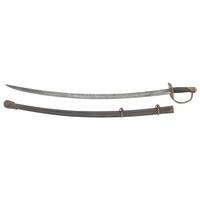 Memphis Novelty Works Thos Leech & Co Marked Enlisted Cavalry Saber