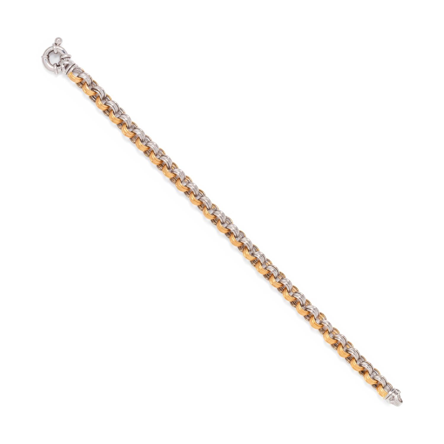 BICOLOR GOLD BRACELET